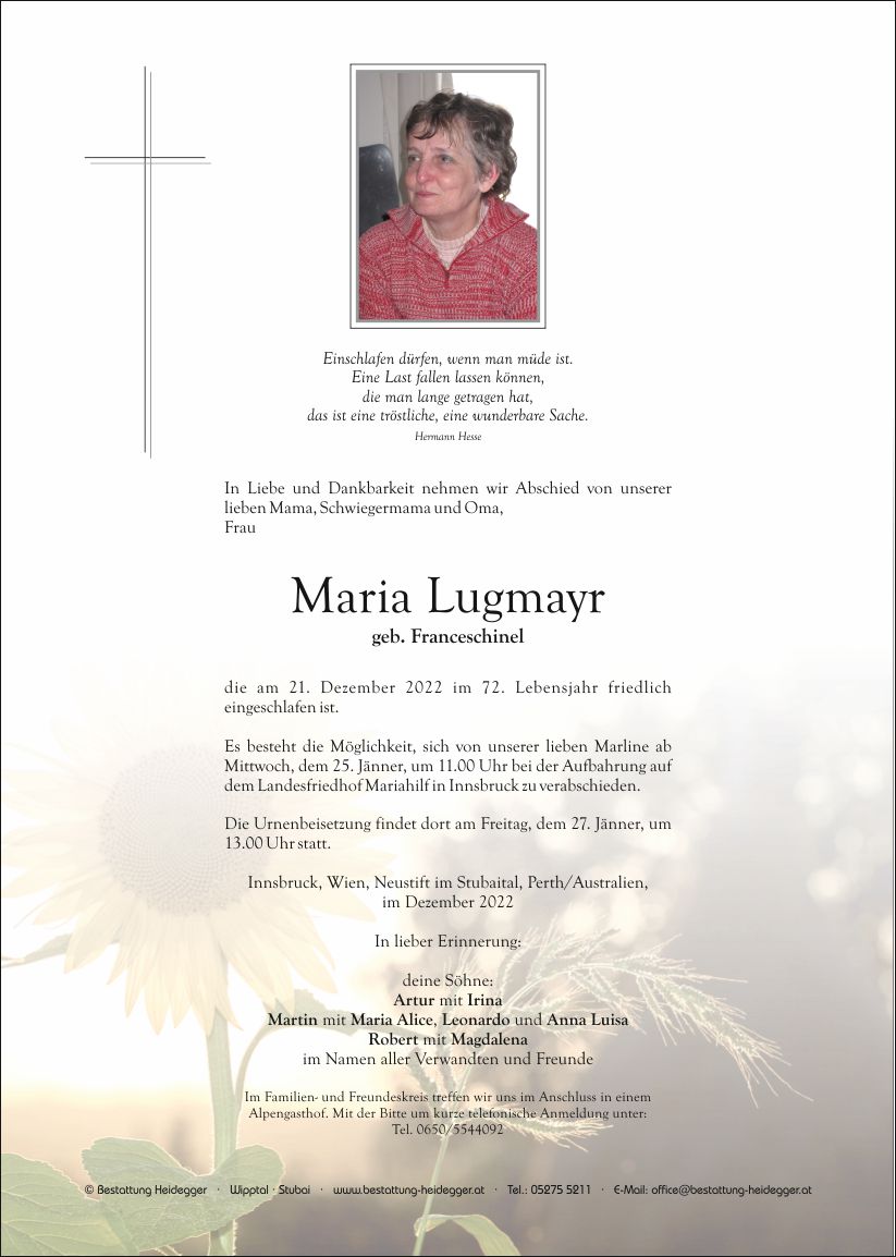 Maria Lugmayr
